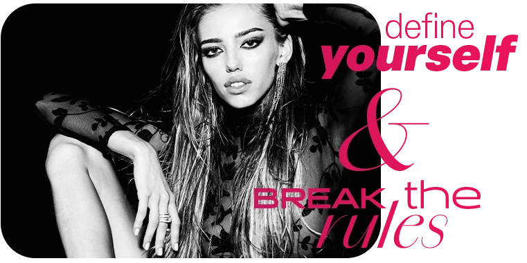 Define yourself & break the rules